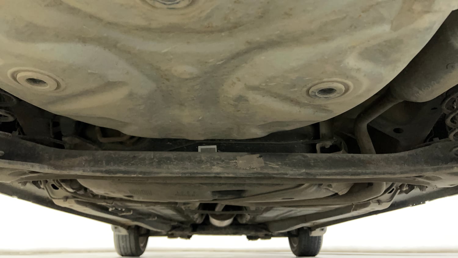Used 2016 Maruti Suzuki Baleno Zeta 1.2 Petrol Manual extra REAR UNDERBODY VIEW (TAKEN FROM REAR)