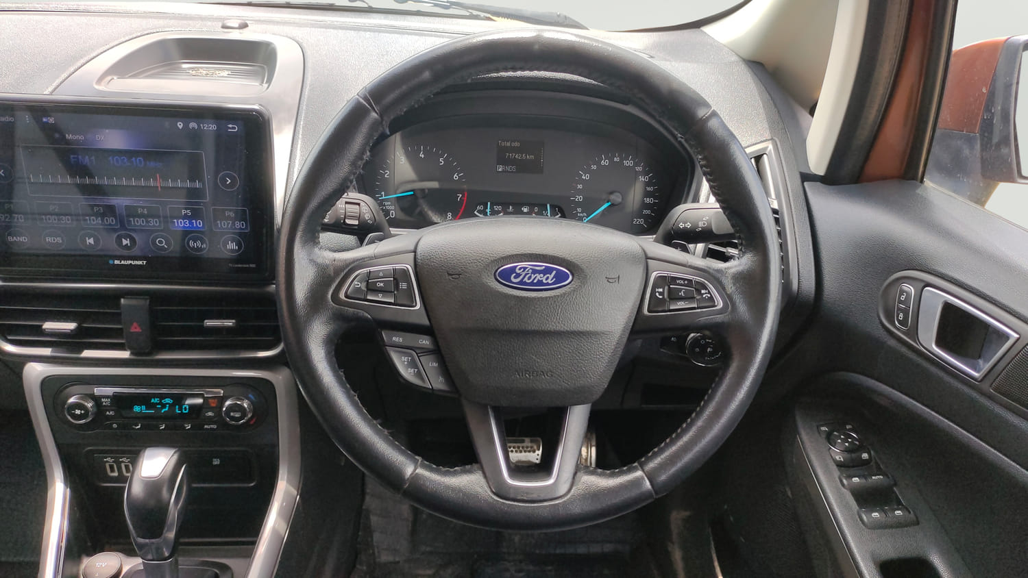 Used 2018 Ford EcoSport Titanium + 1.5L Ti-VCT AT Petrol Automatic interior STEERING VIEW