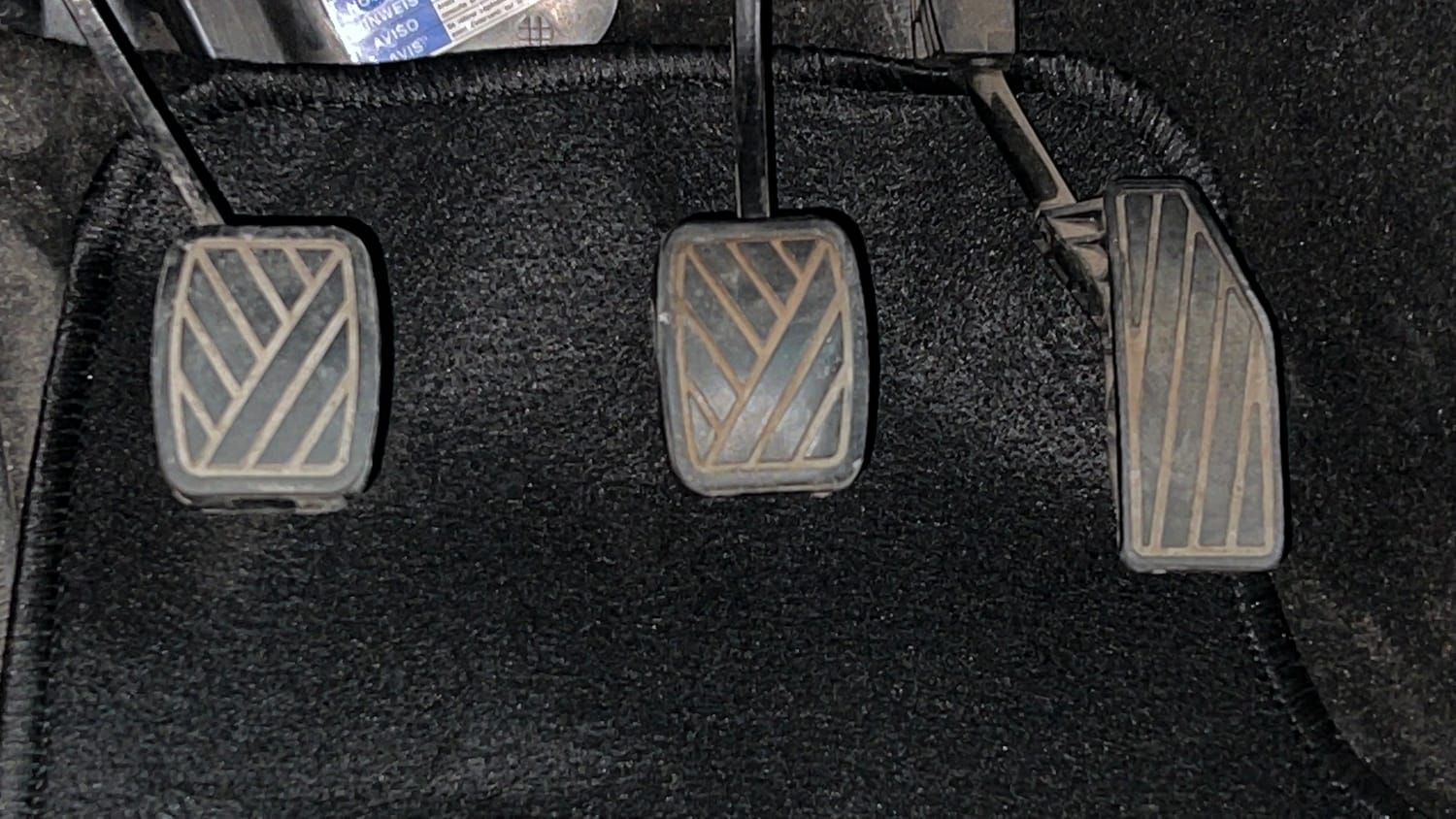 Used 2018 Maruti Suzuki Baleno Alpha 1.2 Petrol Manual interior PEDALS VIEW