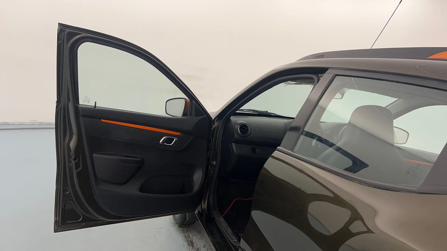 Used 2021 Renault Kwid CLIMBER 1.0 AMT Opt Petrol Automatic interior LEFT FRONT DOOR OPEN VIEW