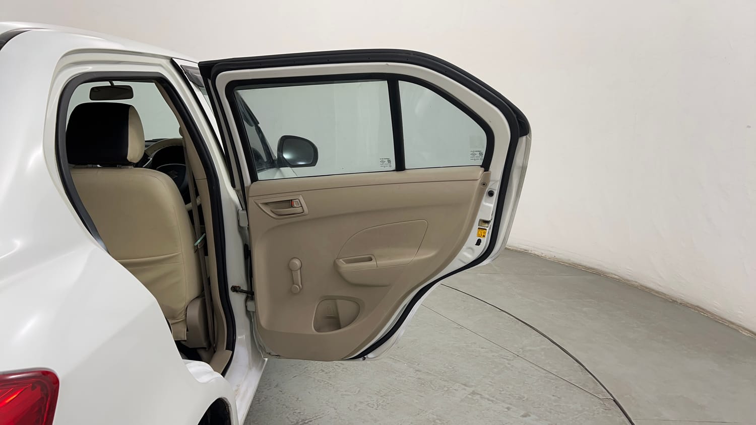 Used 2012 Maruti Suzuki Swift Dzire LXI Petrol Manual interior RIGHT REAR DOOR OPEN VIEW