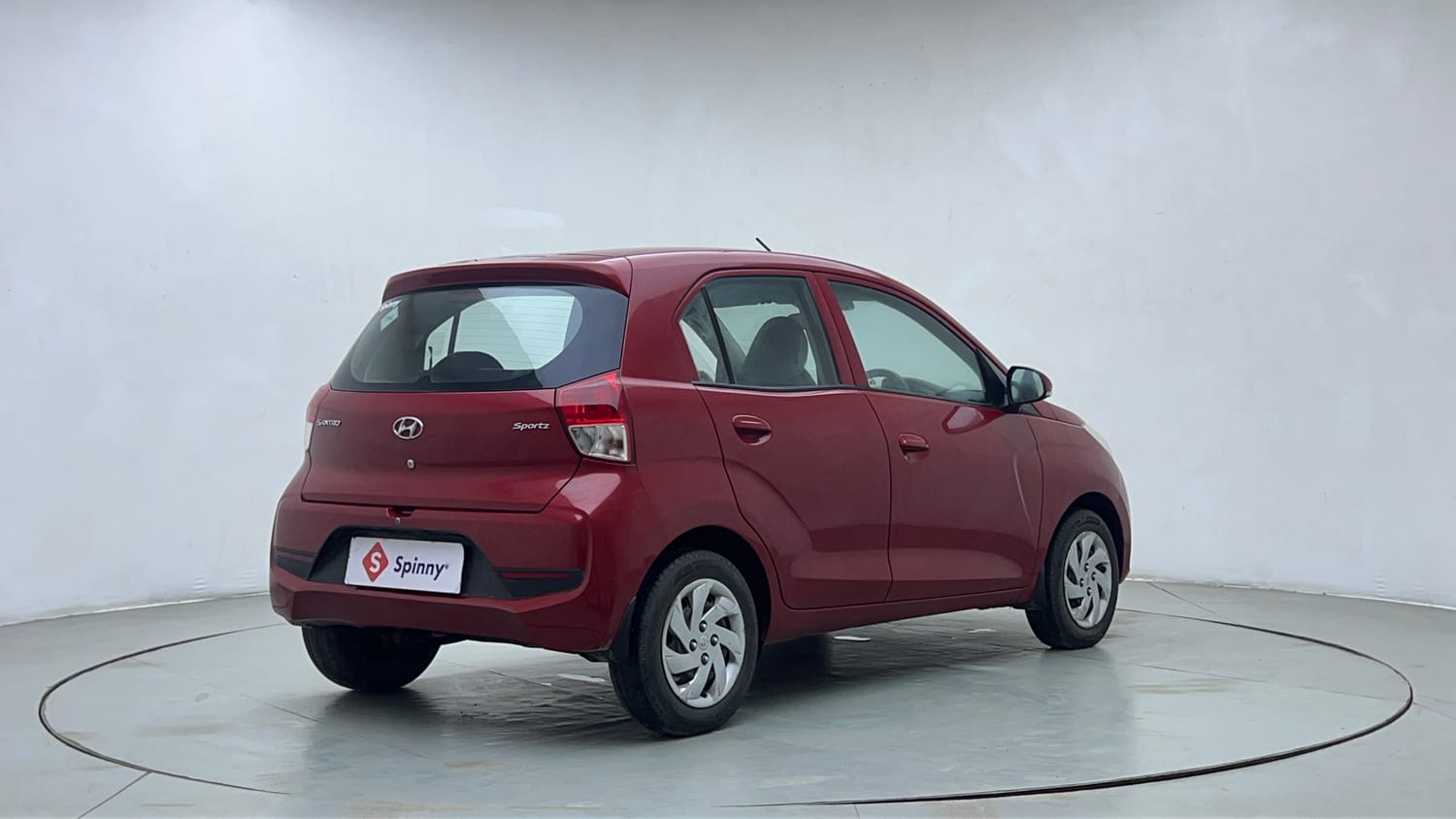 Used 2019 Hyundai Santro Sportz CNG Cng Manual exterior RIGHT REAR CORNER VIEW