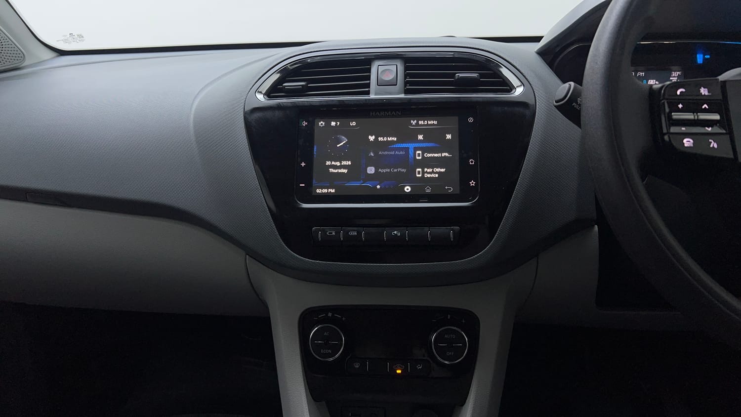 Used 2026 Tata Tiago EV XT Medium Range Electric Automatic top_features Integrated (in-dash) music system