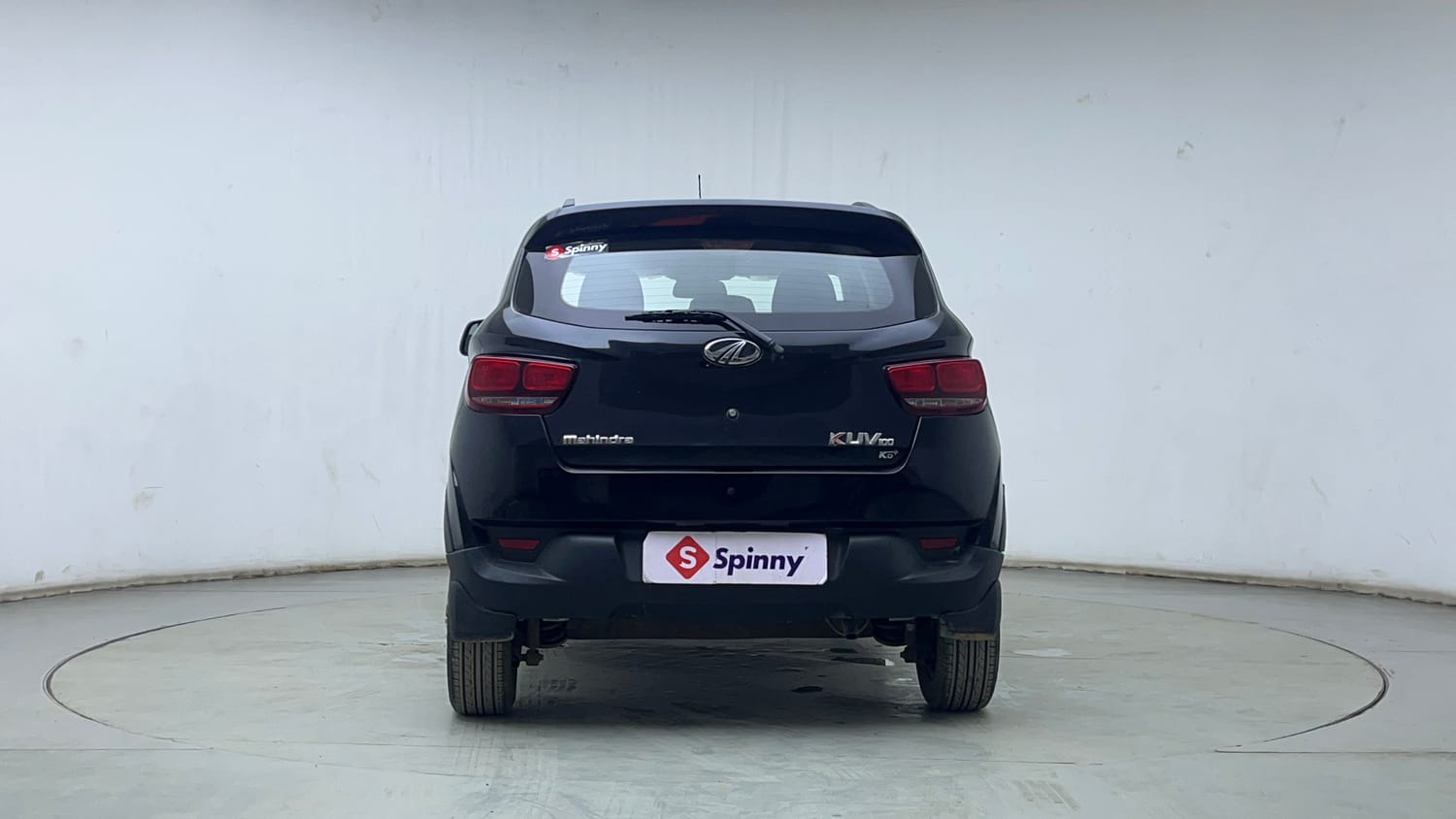 Used 2017 Mahindra KUV100 K6+ 5 STR Petrol Manual exterior BACK VIEW