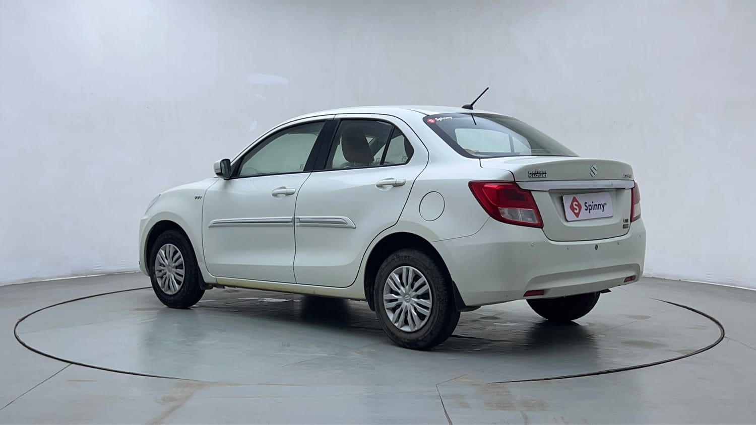 Used 2017 Maruti Suzuki Dzire VXi AMT Petrol Automatic exterior LEFT REAR CORNER VIEW