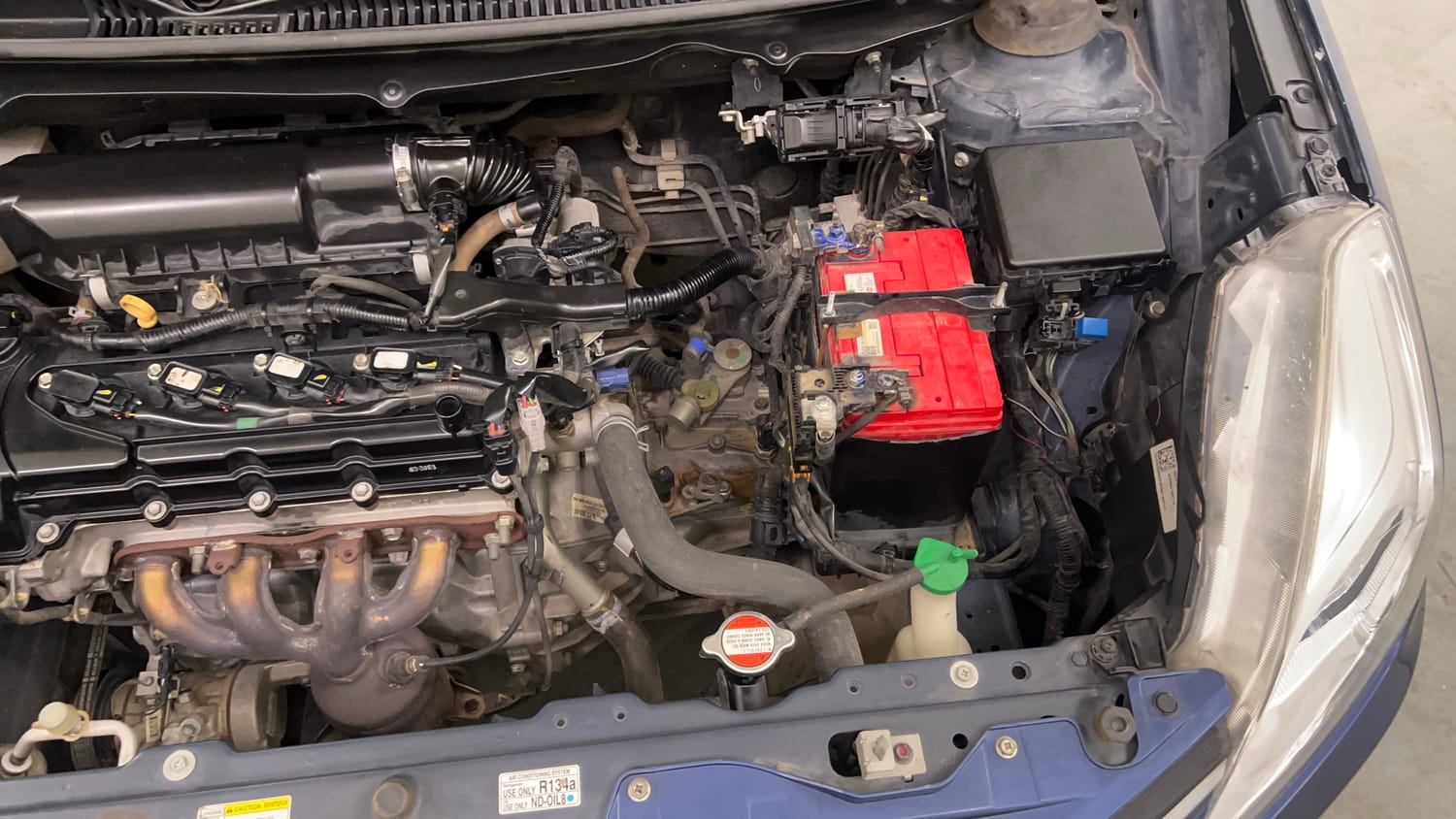 Used 2018 Maruti Suzuki Baleno Delta 1.2 Petrol Manual engine ENGINE LEFT SIDE VIEW
