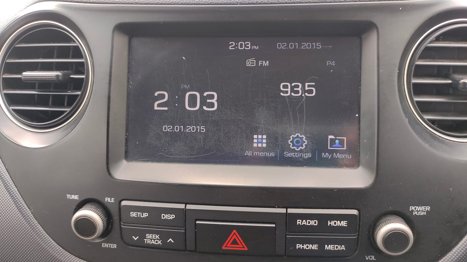 Used 2018 Hyundai Grand i10 Sportz 1.2 Kappa VTVT Dual Tone Petrol Manual top_features Integrated (in-dash) music system