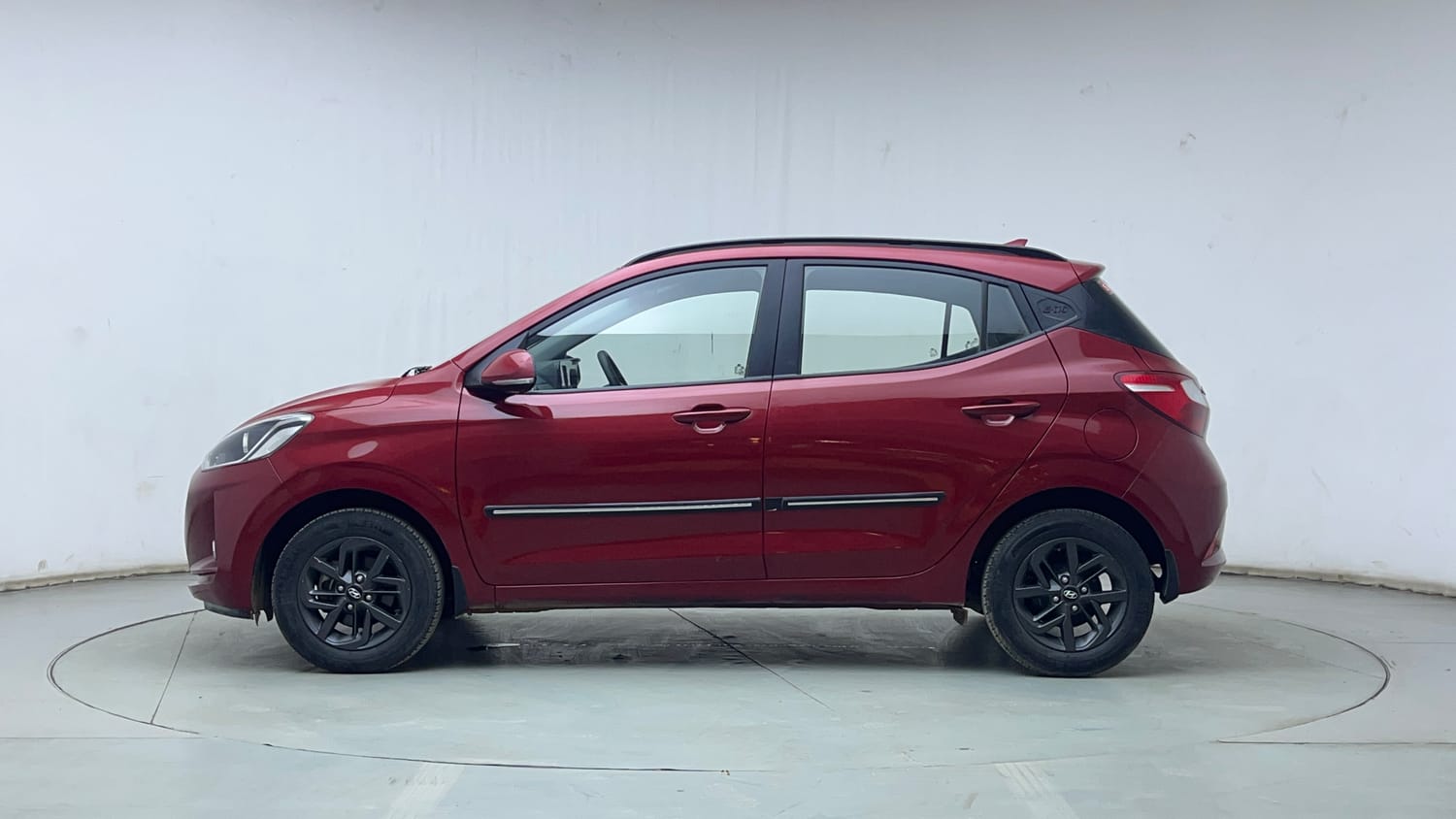 Used 2021 Hyundai Grand i10 Nios Sportz AMT 1.2 Kappa VTVT Petrol Automatic exterior LEFT SIDE VIEW