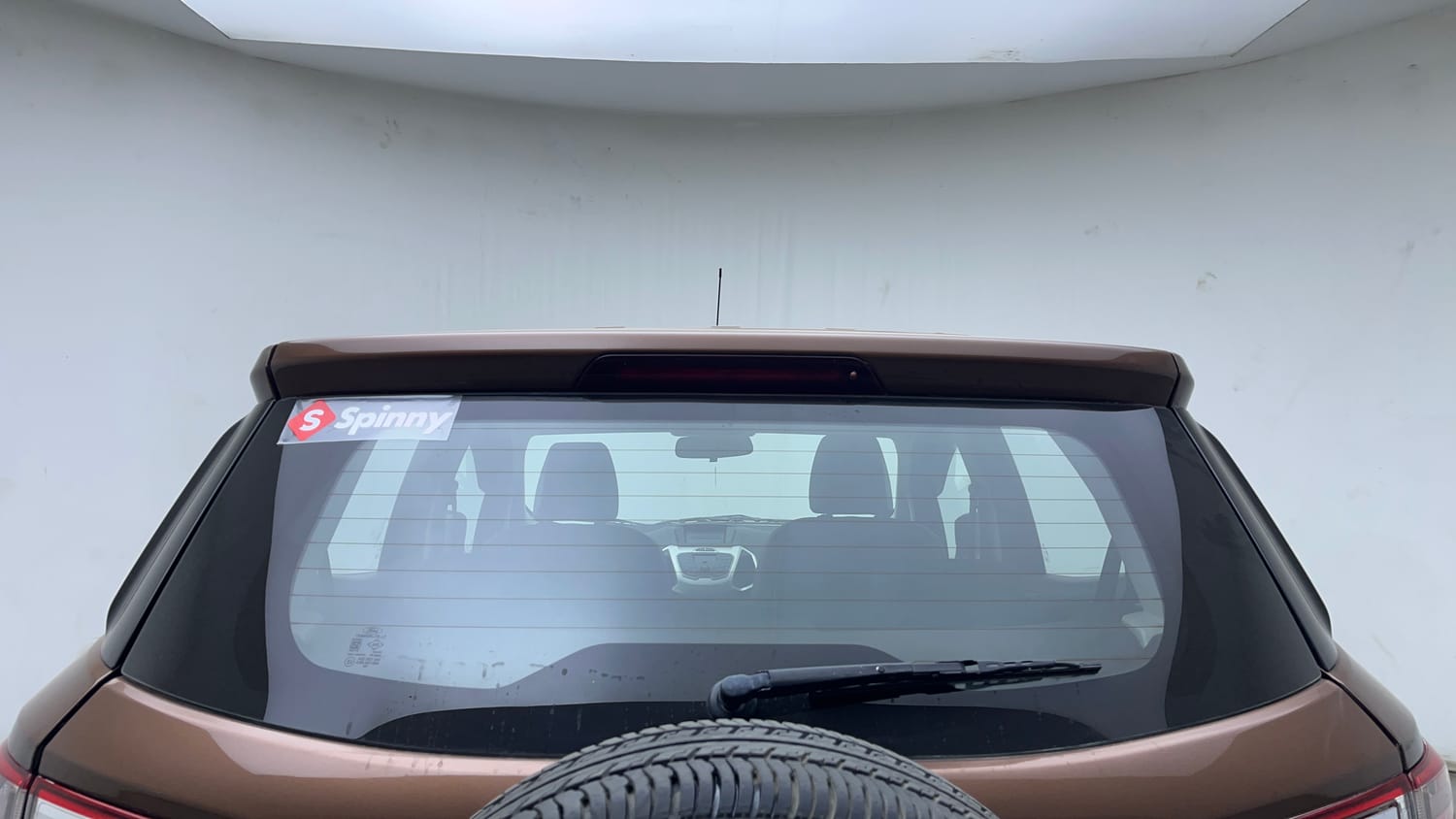 Used 2016 Ford EcoSport Trend 1.5L Ti-VCT Petrol Manual exterior BACK WINDSHIELD VIEW
