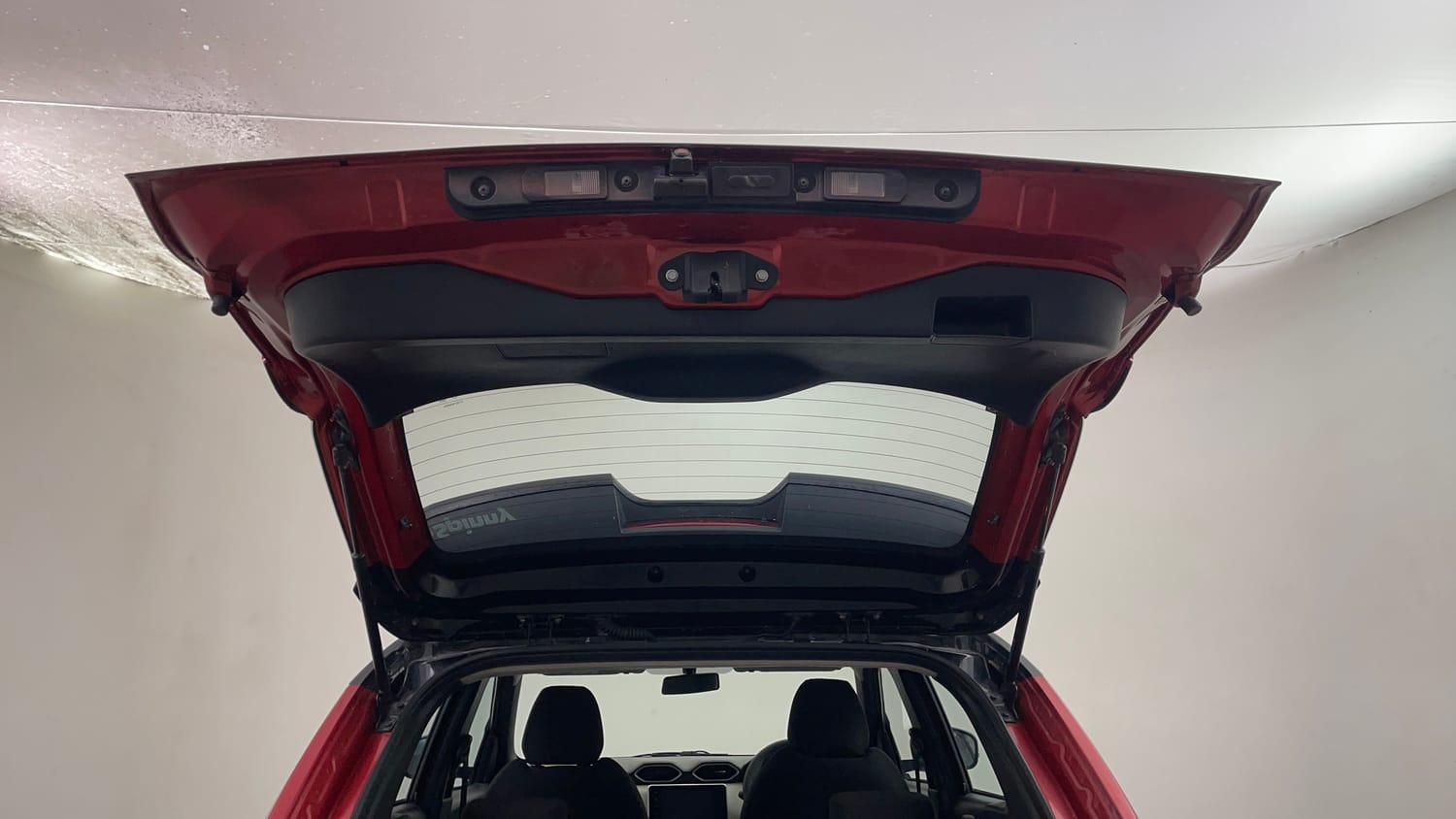 Used 2023 Nissan Magnite XV Petrol Manual interior DICKY DOOR OPEN VIEW