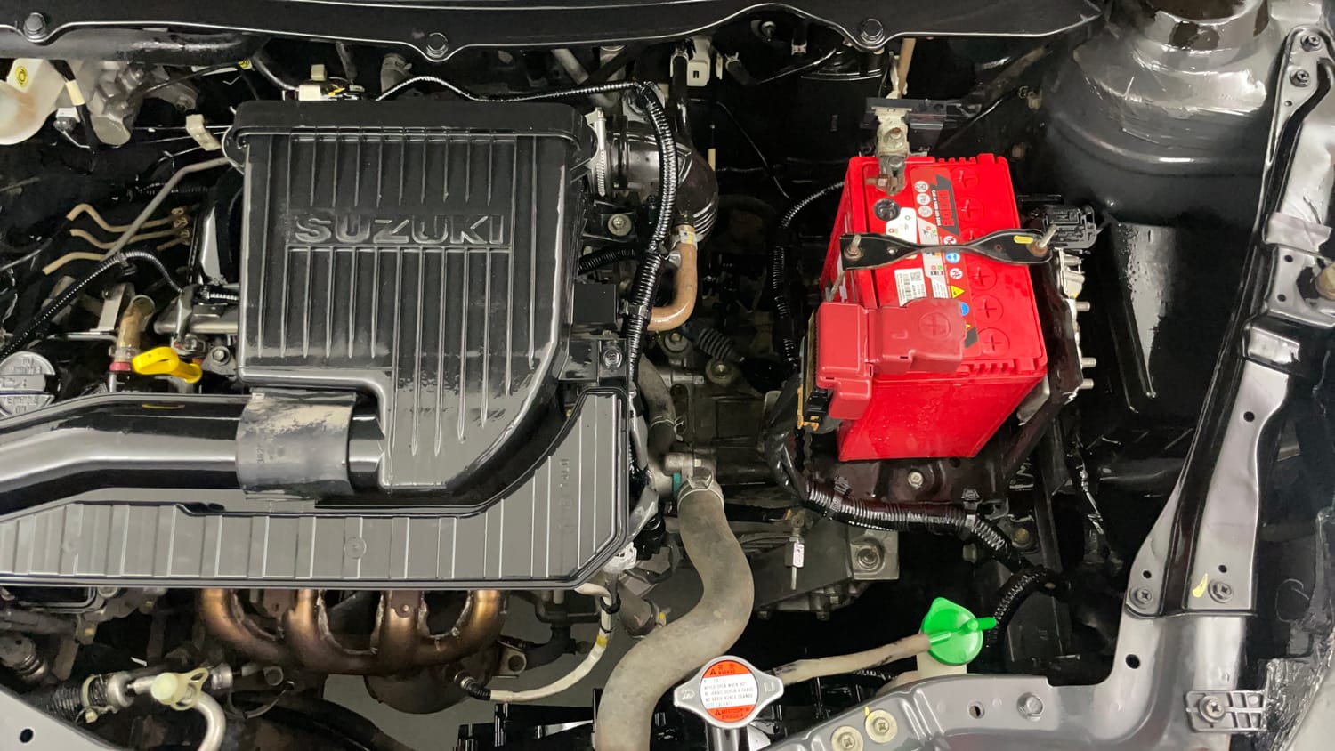 Used 2016 Maruti Suzuki Swift Dzire VXI Petrol Manual engine ENGINE LEFT SIDE VIEW