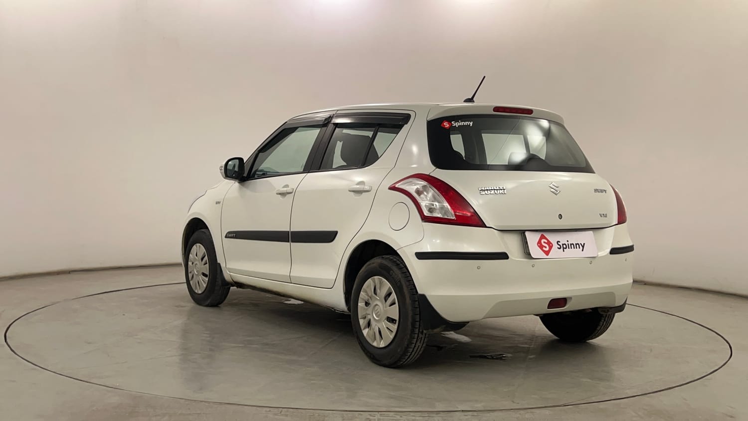 Used 2013 Maruti Suzuki Swift VXi Petrol Manual exterior LEFT REAR CORNER VIEW
