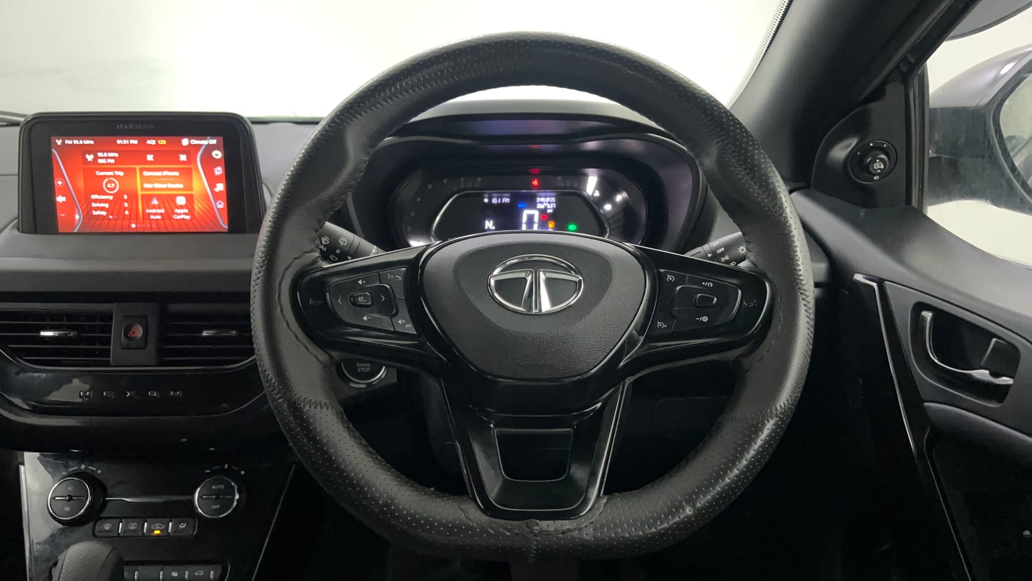 Used 2022 Tata Nexon XZA Plus (HS) Dark Edition Petrol Automatic interior STEERING VIEW