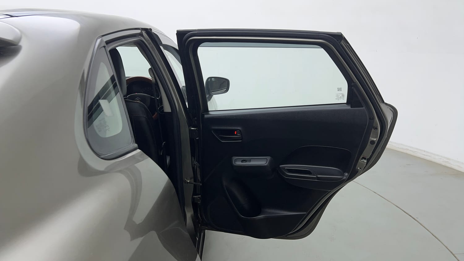 Used 2021 Maruti Suzuki Baleno Sigma Petrol Manual interior RIGHT REAR DOOR OPEN VIEW