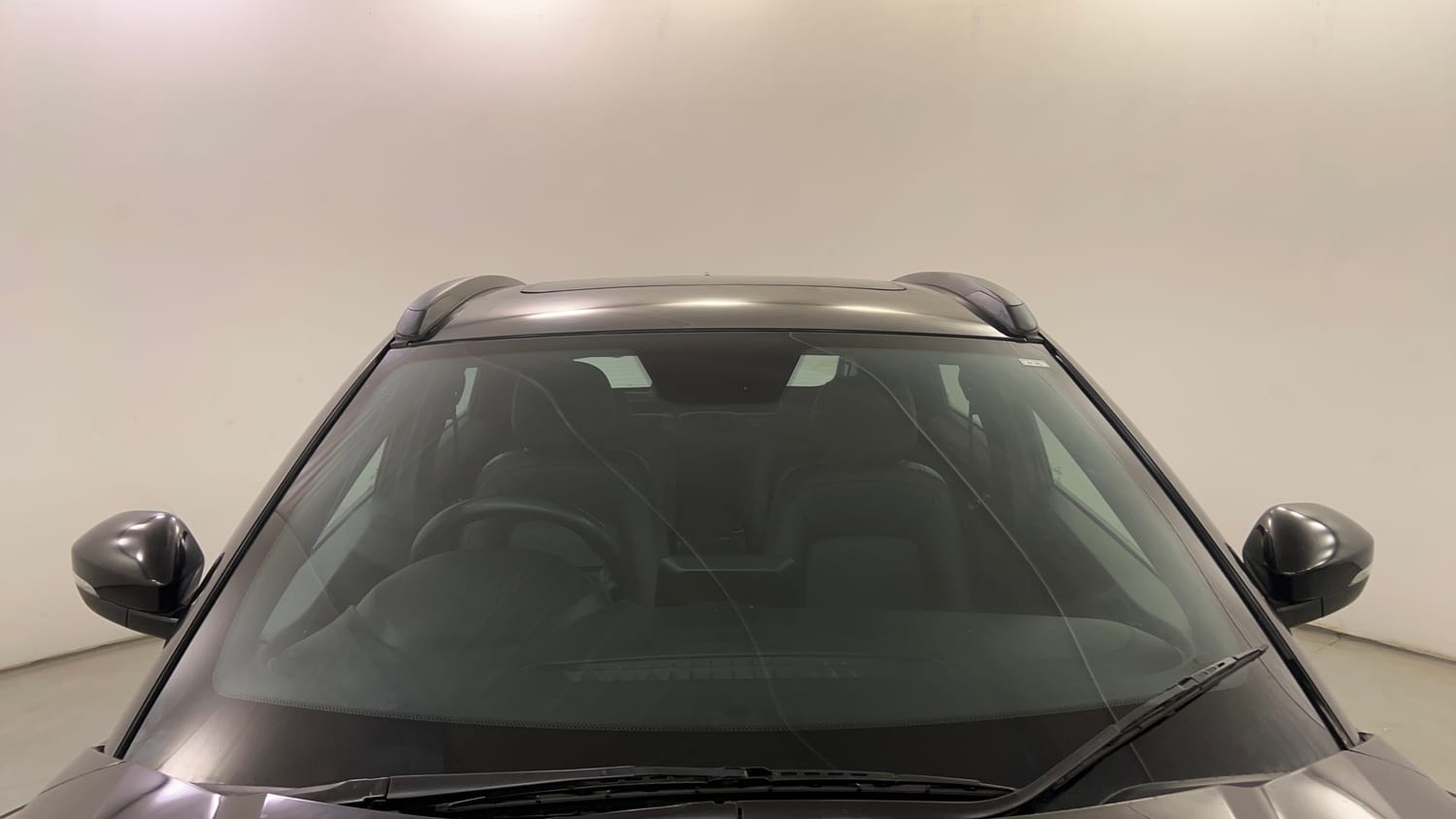 Used 2022 Tata Nexon XZA Plus (HS) Dark Edition Petrol Automatic exterior FRONT WINDSHIELD VIEW