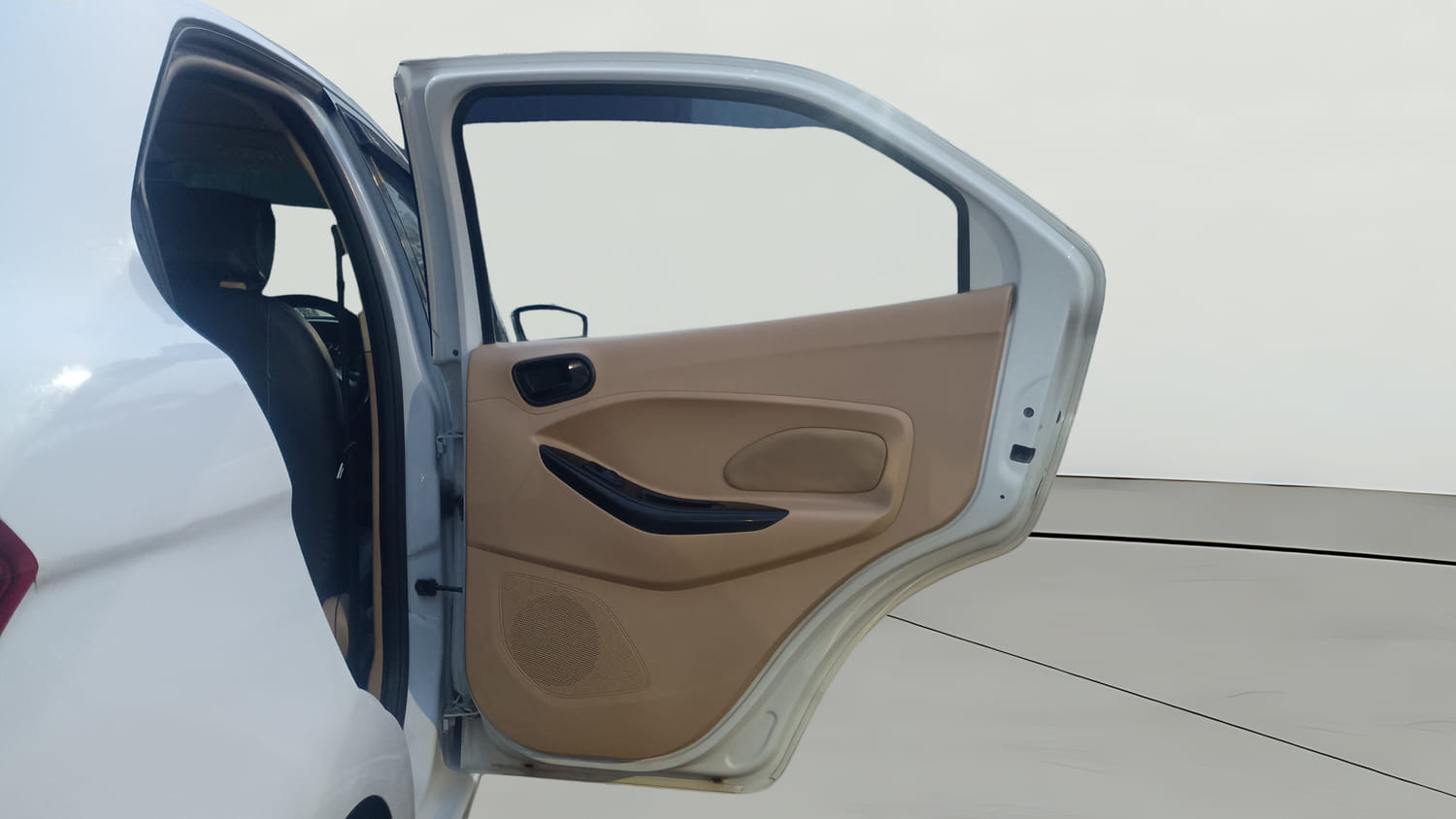Used 2016 Ford Figo Aspire Trend 1.5 TDCi Diesel Manual interior RIGHT REAR DOOR OPEN VIEW