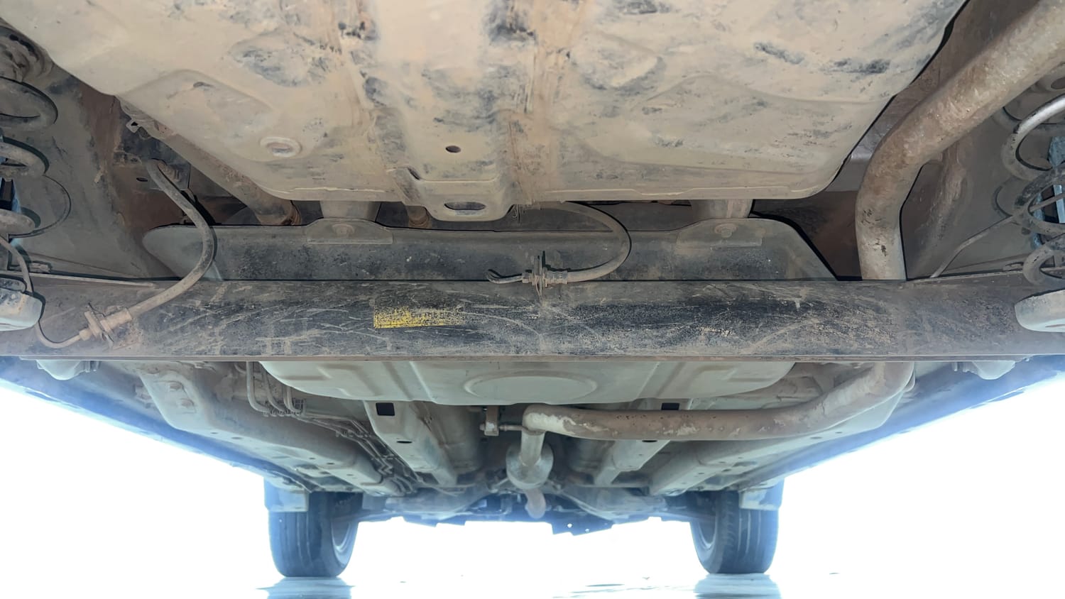 Used 2022 Tata Nexon XZA Plus (Premium) Diesel Diesel Automatic extra REAR UNDERBODY VIEW (TAKEN FROM REAR)