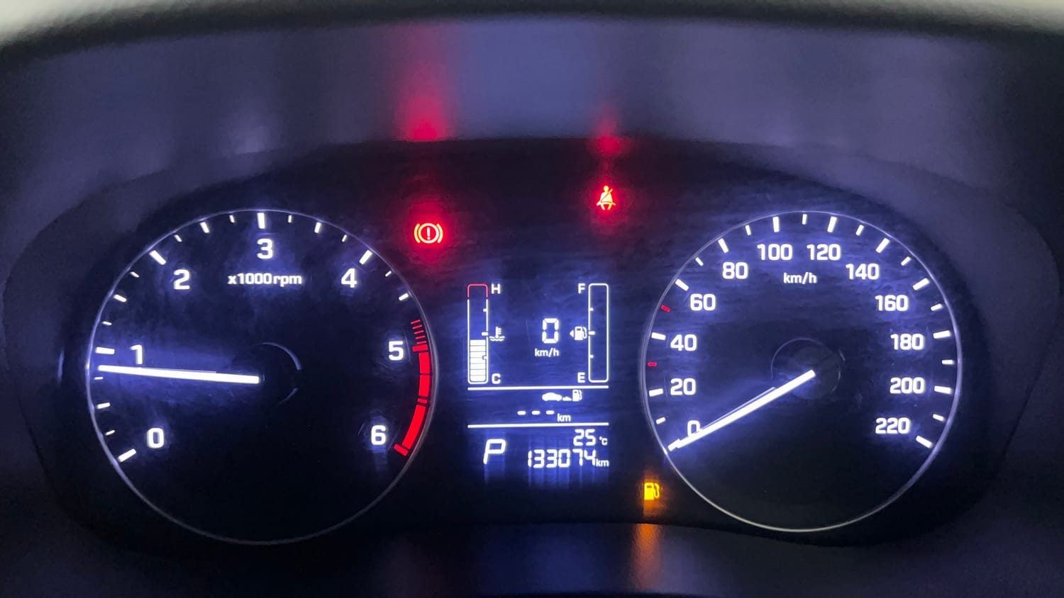 Used 2019 Hyundai Creta S 1.6 AT CRDi Diesel Automatic interior CLUSTERMETER VIEW