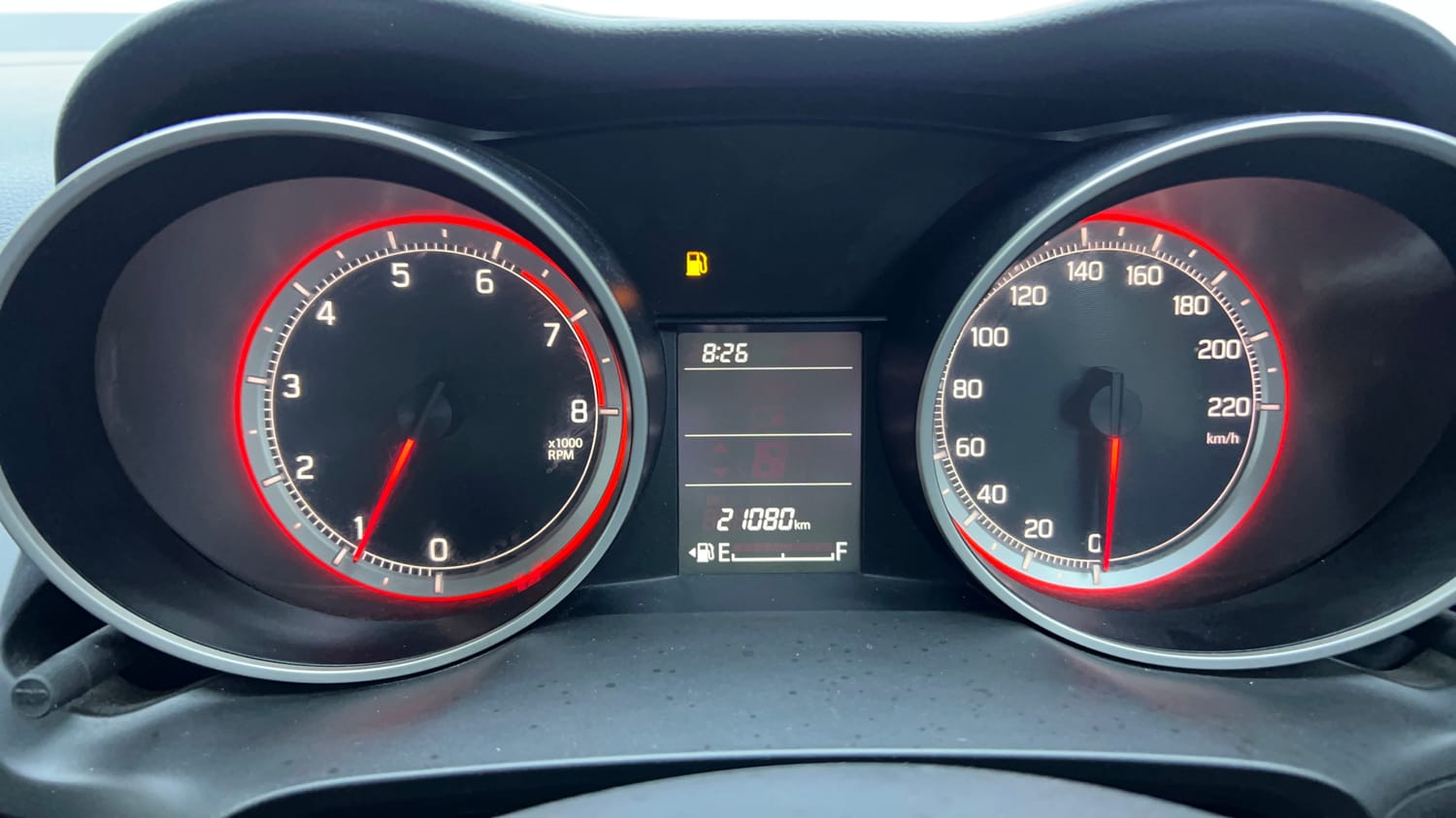 Used 2022 Maruti Suzuki Swift VXi Petrol Manual interior CLUSTERMETER VIEW