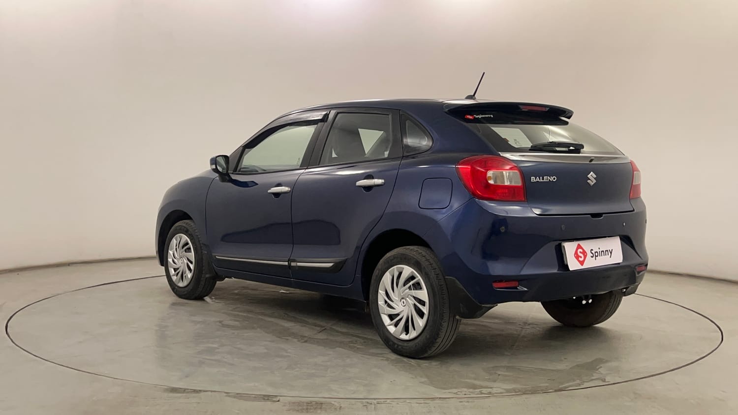 Used 2018 Maruti Suzuki Baleno Delta 1.2 Petrol Manual exterior LEFT REAR CORNER VIEW