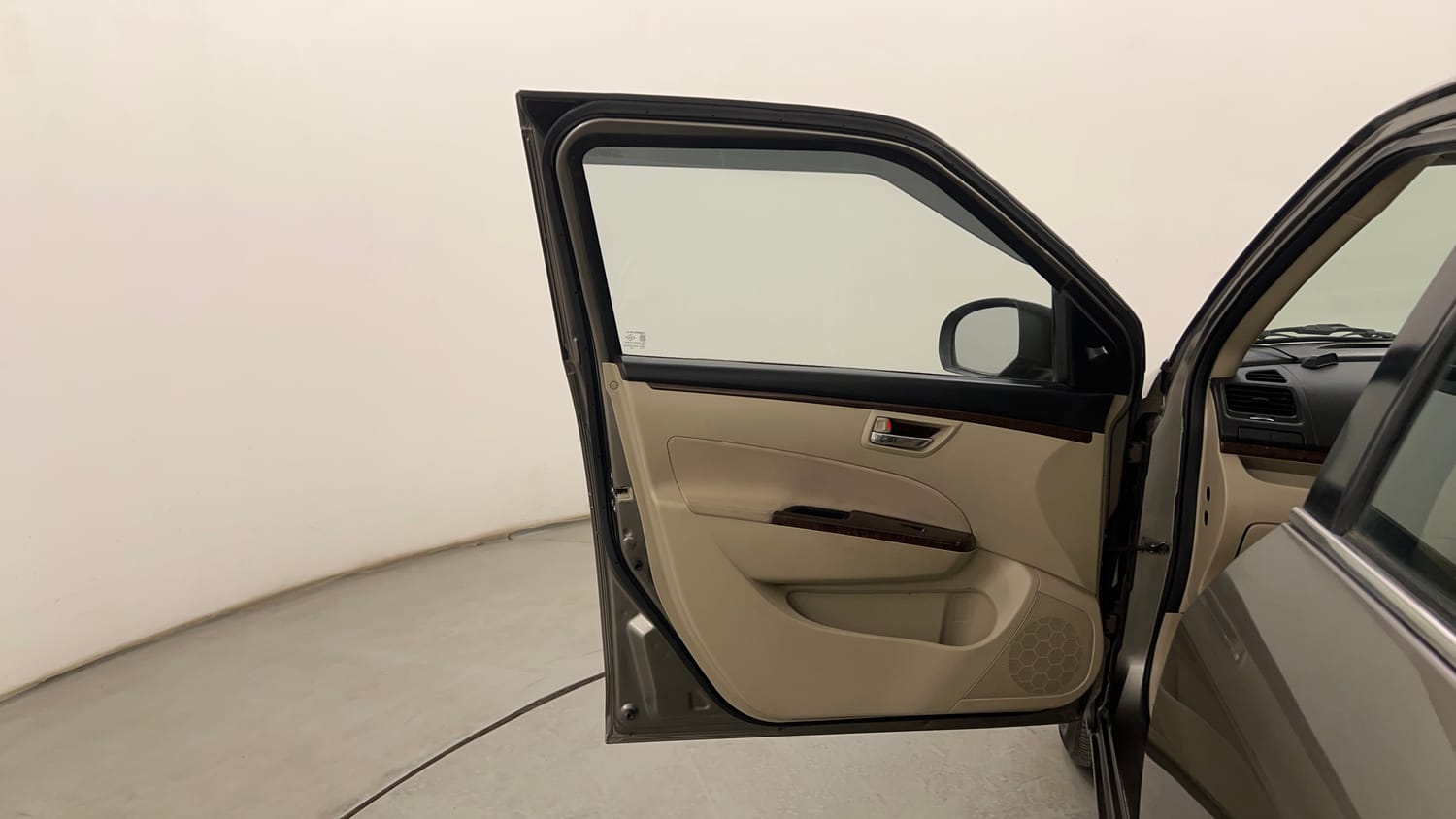Used 2015 Maruti Suzuki Swift Dzire VXI Petrol Manual interior LEFT FRONT DOOR OPEN VIEW