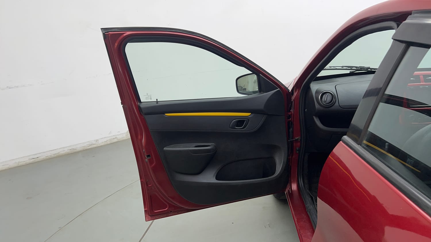 Used 2018 Renault Kwid 1.0 Marvel Iron Man Edition AMT Petrol Automatic interior LEFT FRONT DOOR OPEN VIEW