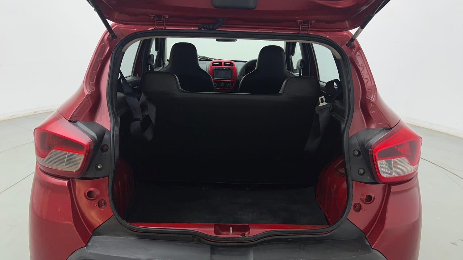 Used 2018 Renault Kwid 1.0 Marvel Iron Man Edition AMT Petrol Automatic interior DICKY INSIDE VIEW