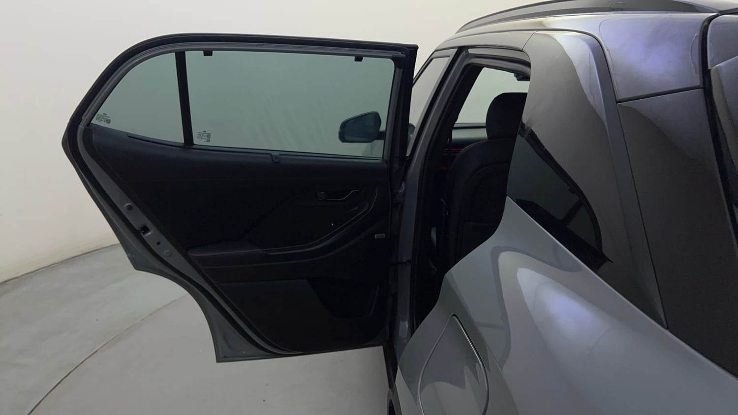 Used 2025 Hyundai Creta N-Line N10 1.5 Turbo MT Dual Tone Petrol Manual interior LEFT REAR DOOR OPEN VIEW
