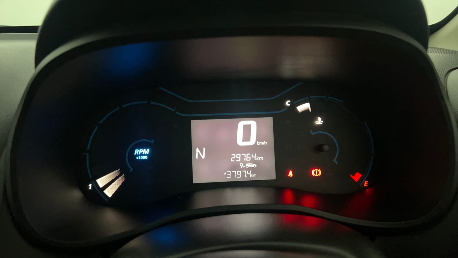 Used 2021 Renault Kwid CLIMBER 1.0 AMT Opt Petrol Automatic interior CLUSTERMETER VIEW