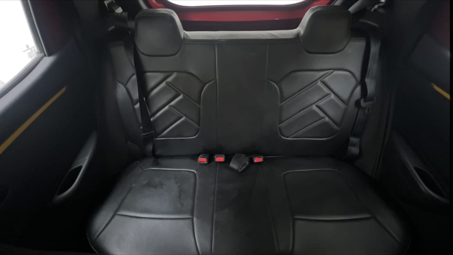 Used 2018 Renault Kwid 1.0 Marvel Iron Man Edition AMT Petrol Automatic interior REAR SEAT CONDITION VIEW