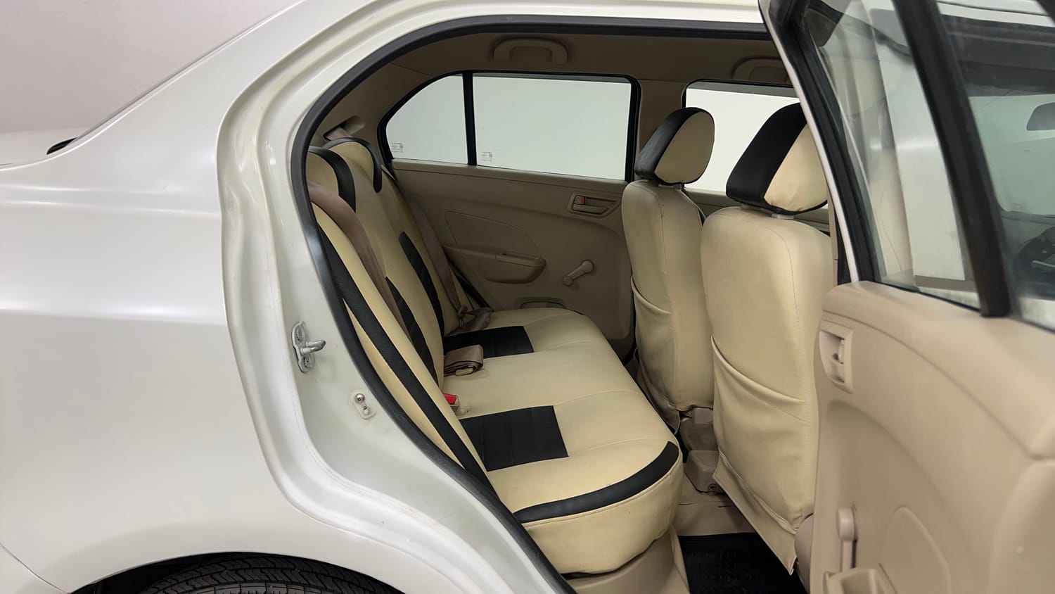 Used 2012 Maruti Suzuki Swift Dzire LXI Petrol Manual interior RIGHT SIDE REAR DOOR CABIN VIEW