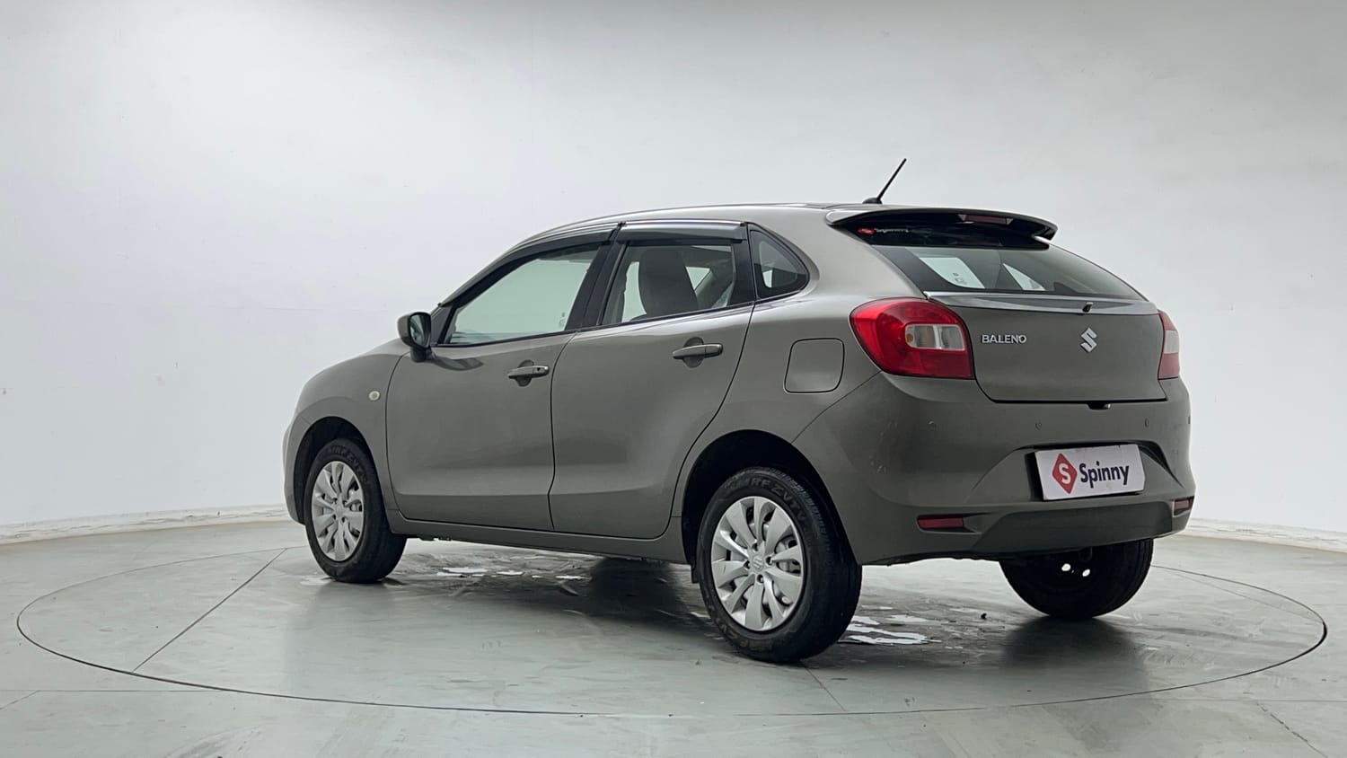 Used 2021 Maruti Suzuki Baleno Sigma Petrol Manual exterior LEFT REAR CORNER VIEW