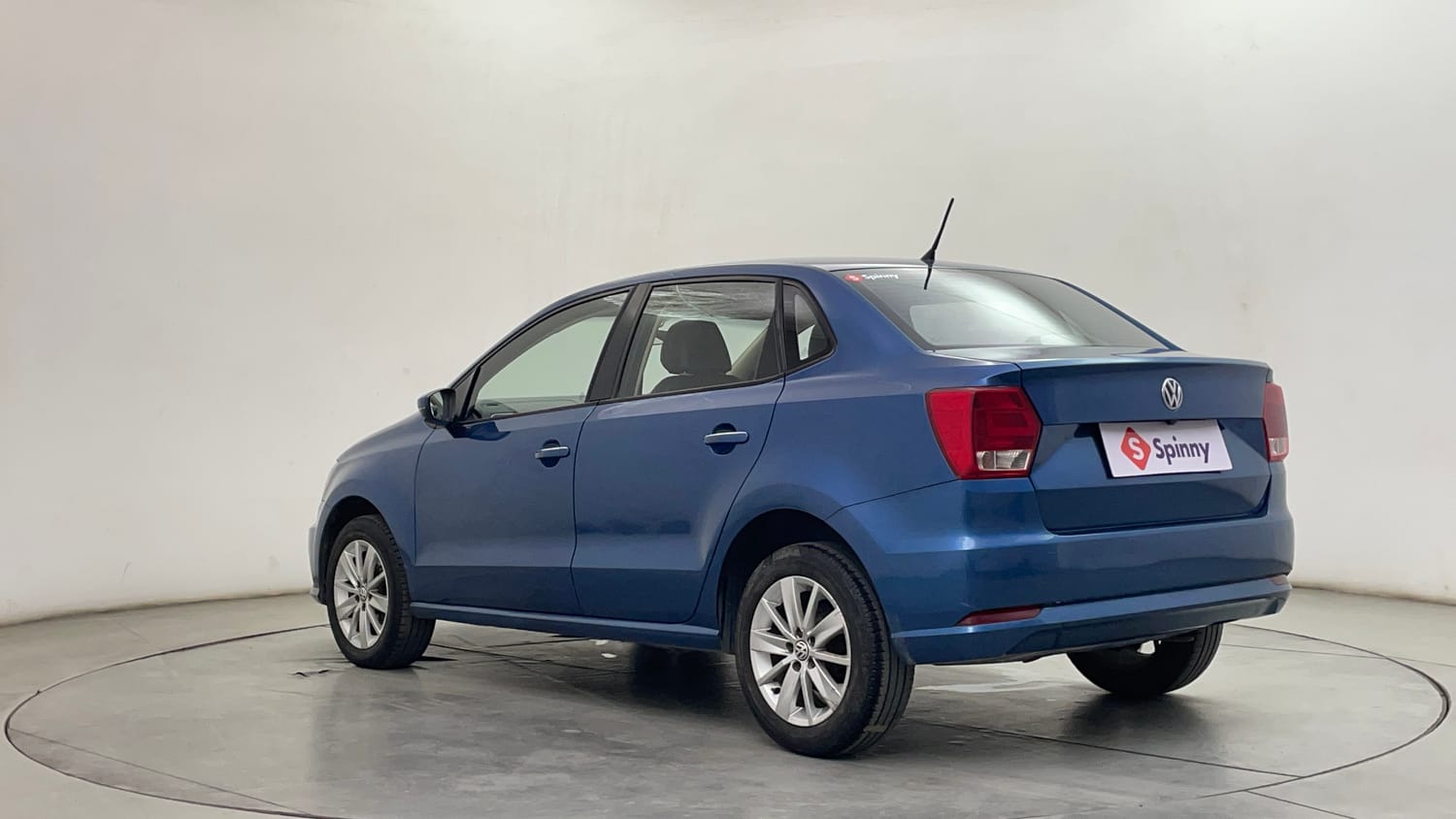 Used 2016 Volkswagen Ameo Highline 1.5L AT Diesel Automatic exterior LEFT REAR CORNER VIEW