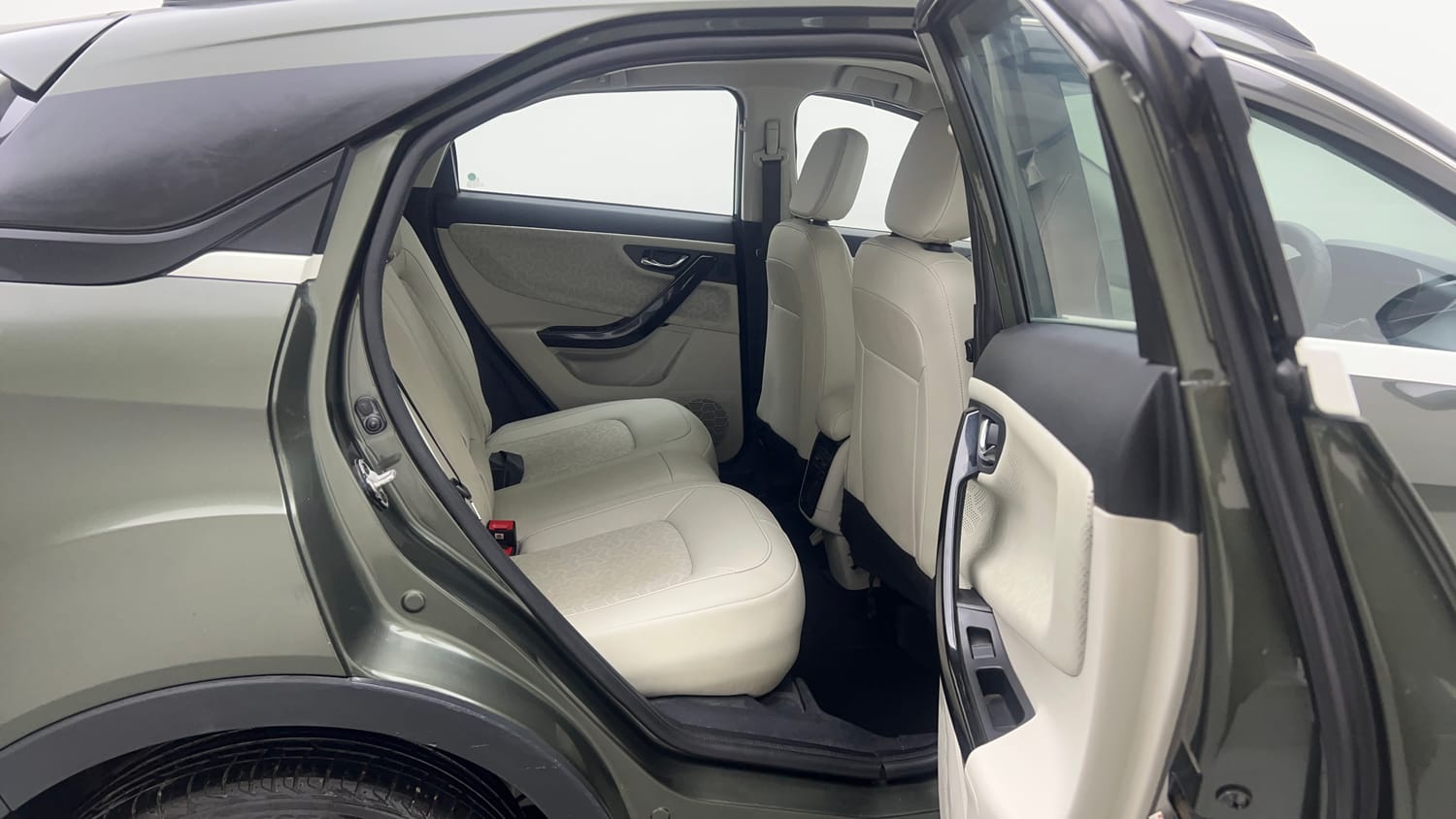 Used 2022 Tata Nexon XZA Plus (Premium) Diesel Diesel Automatic interior RIGHT SIDE REAR DOOR CABIN VIEW