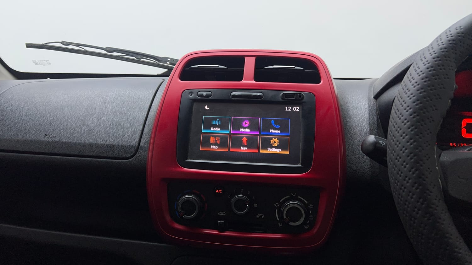 Used 2018 Renault Kwid 1.0 Marvel Iron Man Edition AMT Petrol Automatic top_features Touch screen infotainment system