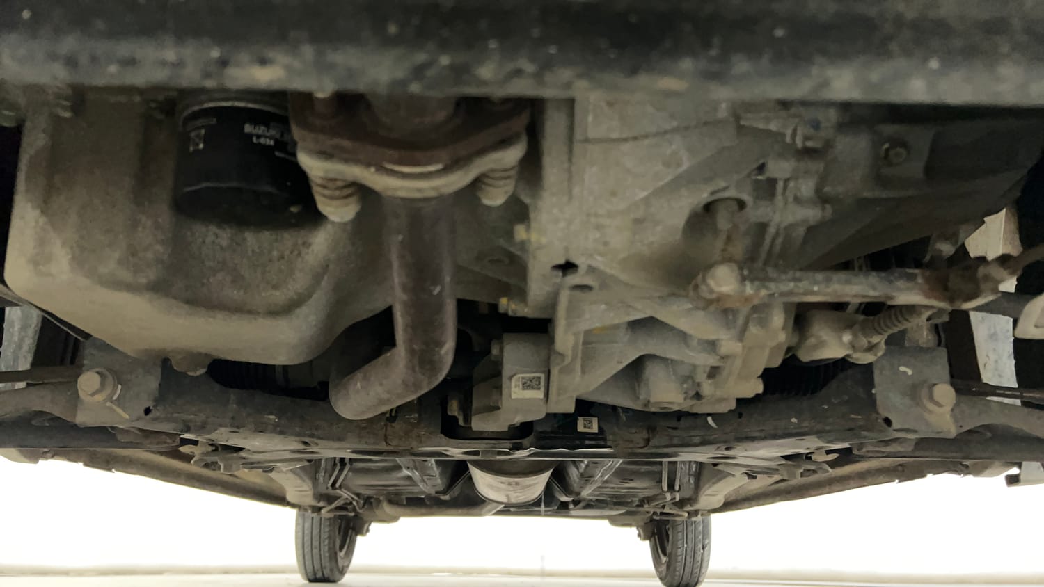 Used 2022 Maruti Suzuki Alto K10 VXi Plus Petrol Manual extra FRONT LEFT UNDERBODY VIEW