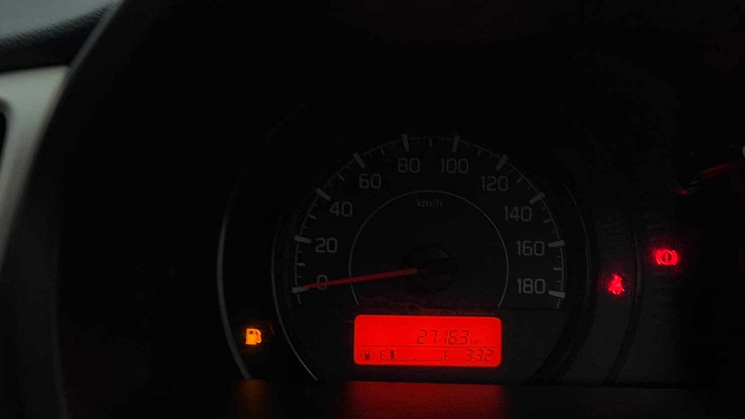 Used 2019 Maruti Suzuki Wagon R VXi 1.0 Petrol Manual interior CLUSTERMETER VIEW