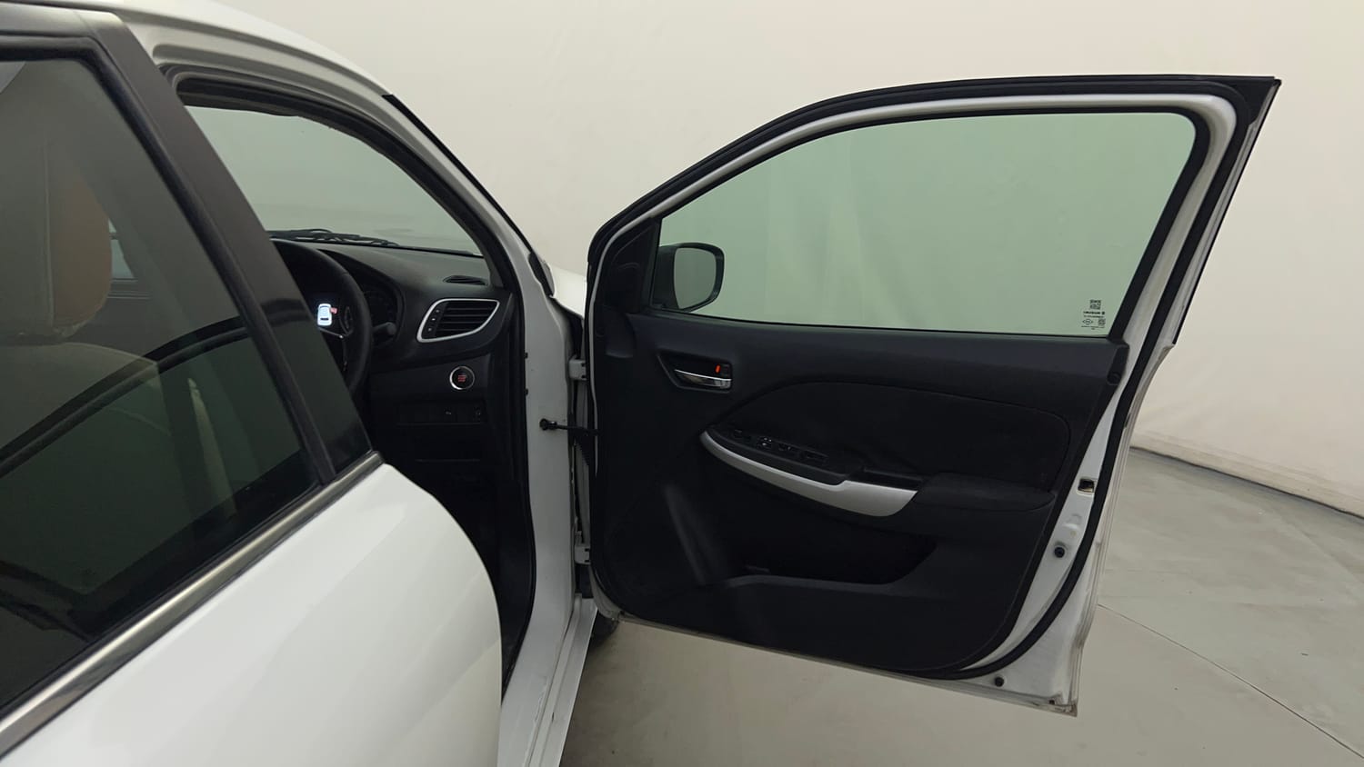 Used 2017 Maruti Suzuki Baleno Zeta 1.2 AT Petrol Automatic interior RIGHT FRONT DOOR OPEN VIEW