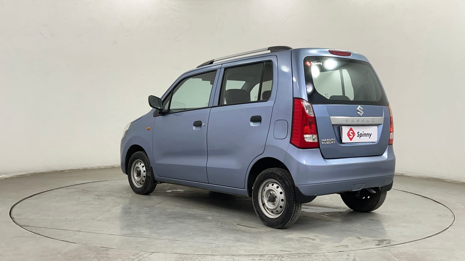 Used 2012 Maruti Suzuki Wagon R LXi Petrol Manual exterior LEFT REAR CORNER VIEW