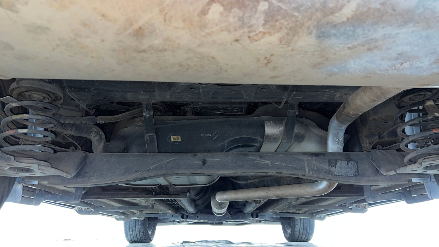 Used 2019 kia Seltos GTX Plus DCT 1.4 Petrol Automatic extra REAR UNDERBODY VIEW (TAKEN FROM REAR)