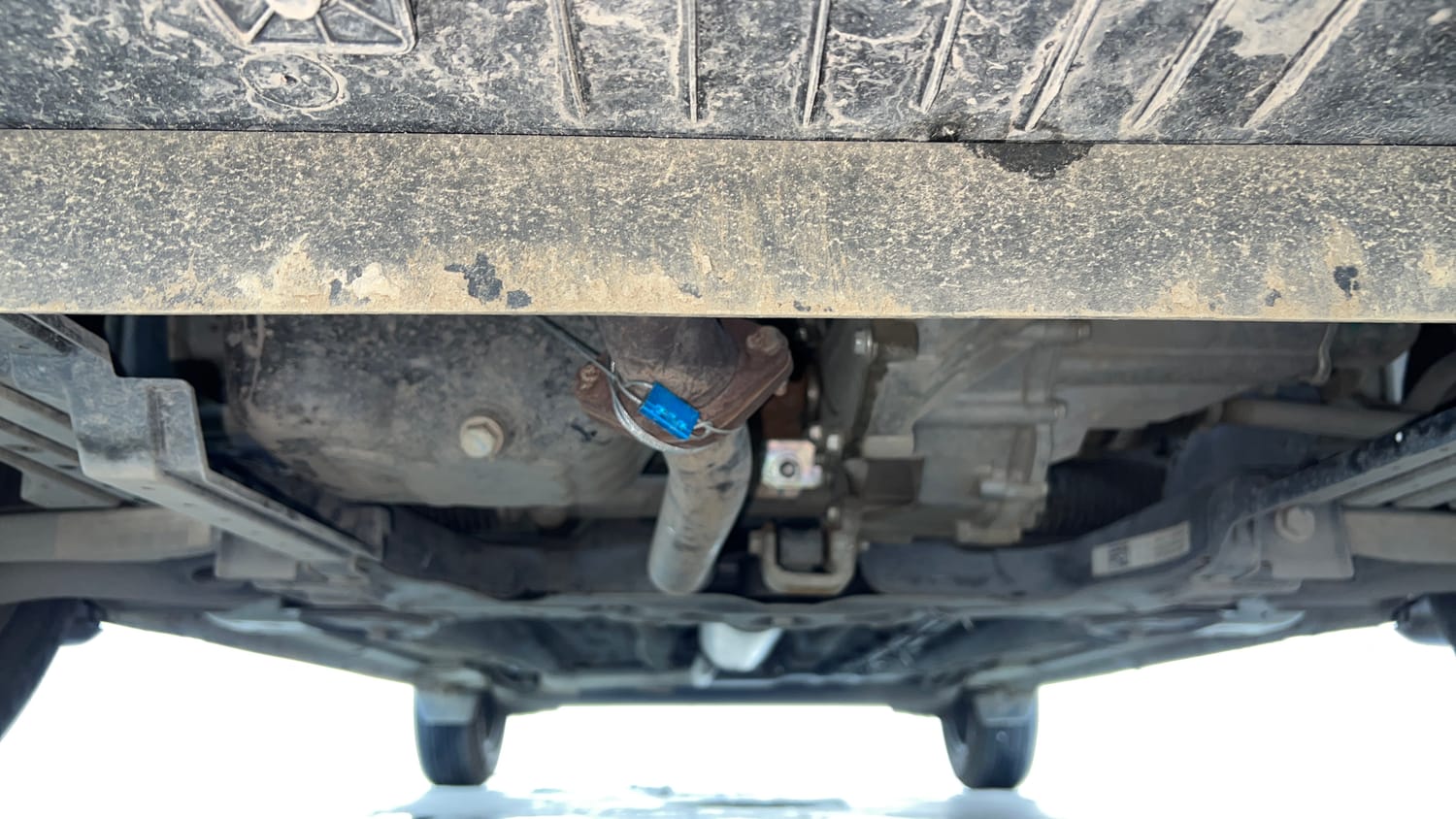 Used 2026 Tata Punch Pure + Petrol Manual extra FRONT LEFT UNDERBODY VIEW