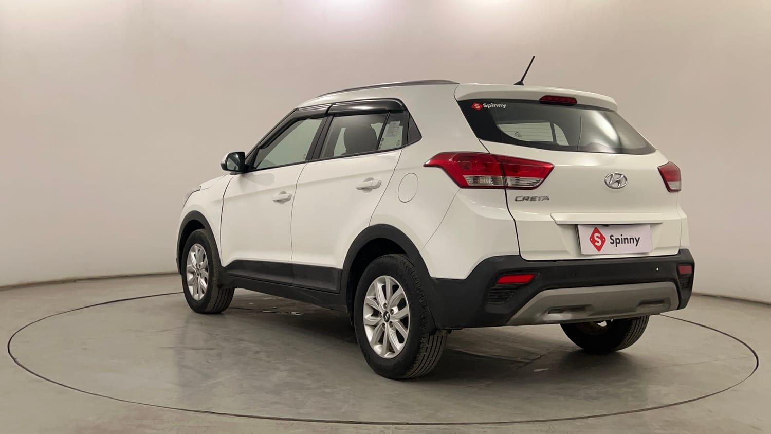 Used 2019 Hyundai Creta S 1.6 AT CRDi Diesel Automatic exterior LEFT REAR CORNER VIEW