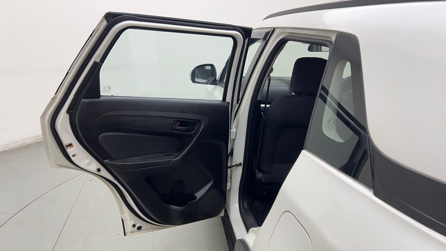 Used 2021 maruti-suzuki Vitara Brezza LXi Petrol Manual interior LEFT REAR DOOR OPEN VIEW