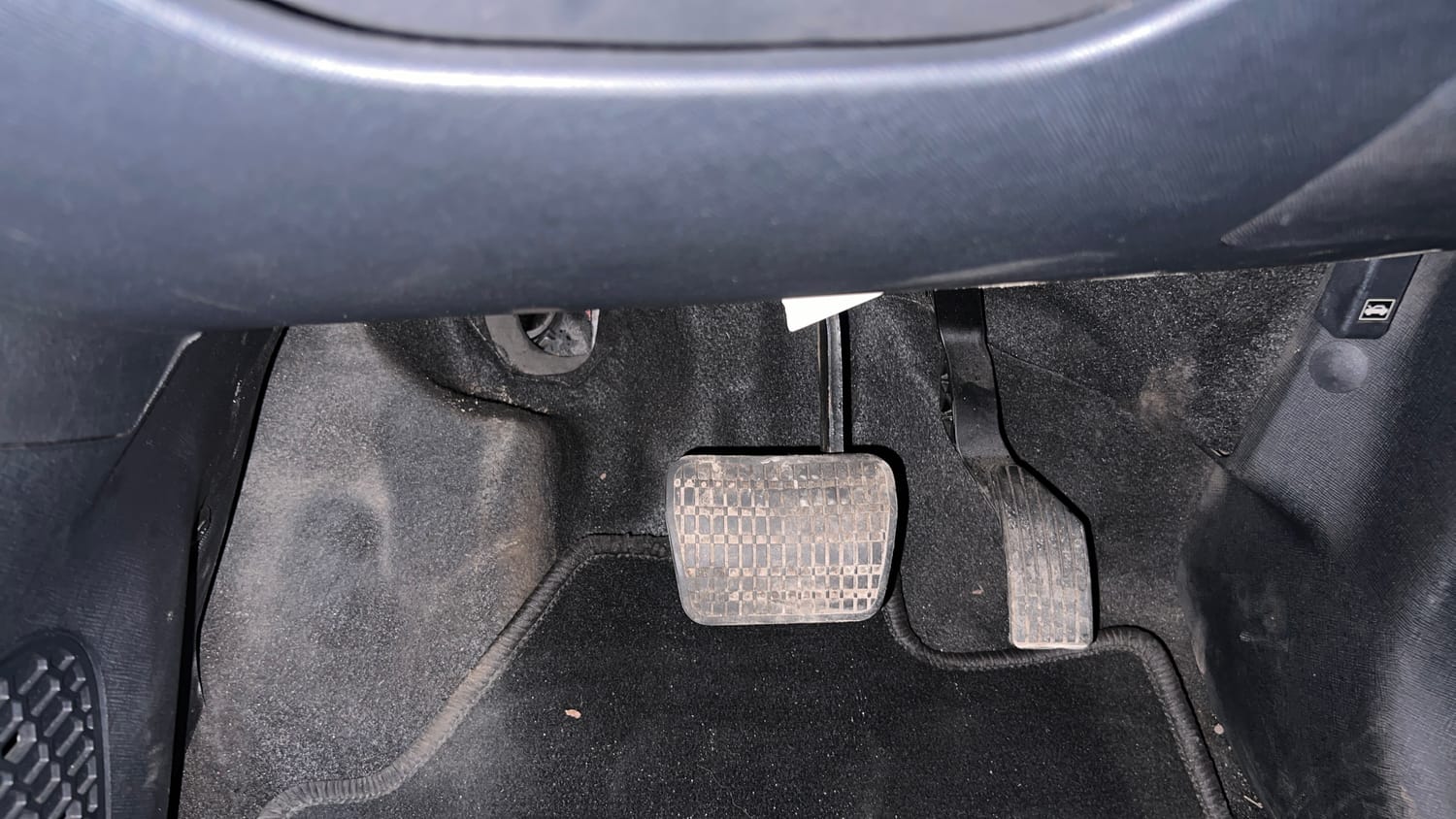 Used 2023 Tata Nexon Fearless Plus S 1.2 Revotron Petrol 7DCA DT Petrol Automatic interior PEDALS VIEW