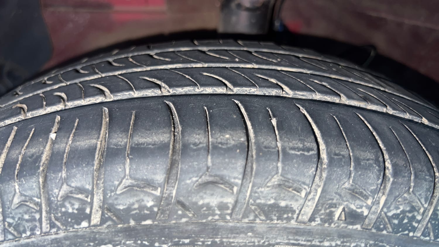 Used 2019 Hyundai Santro Sportz CNG Cng Manual tyres LEFT FRONT TYRE TREAD VIEW