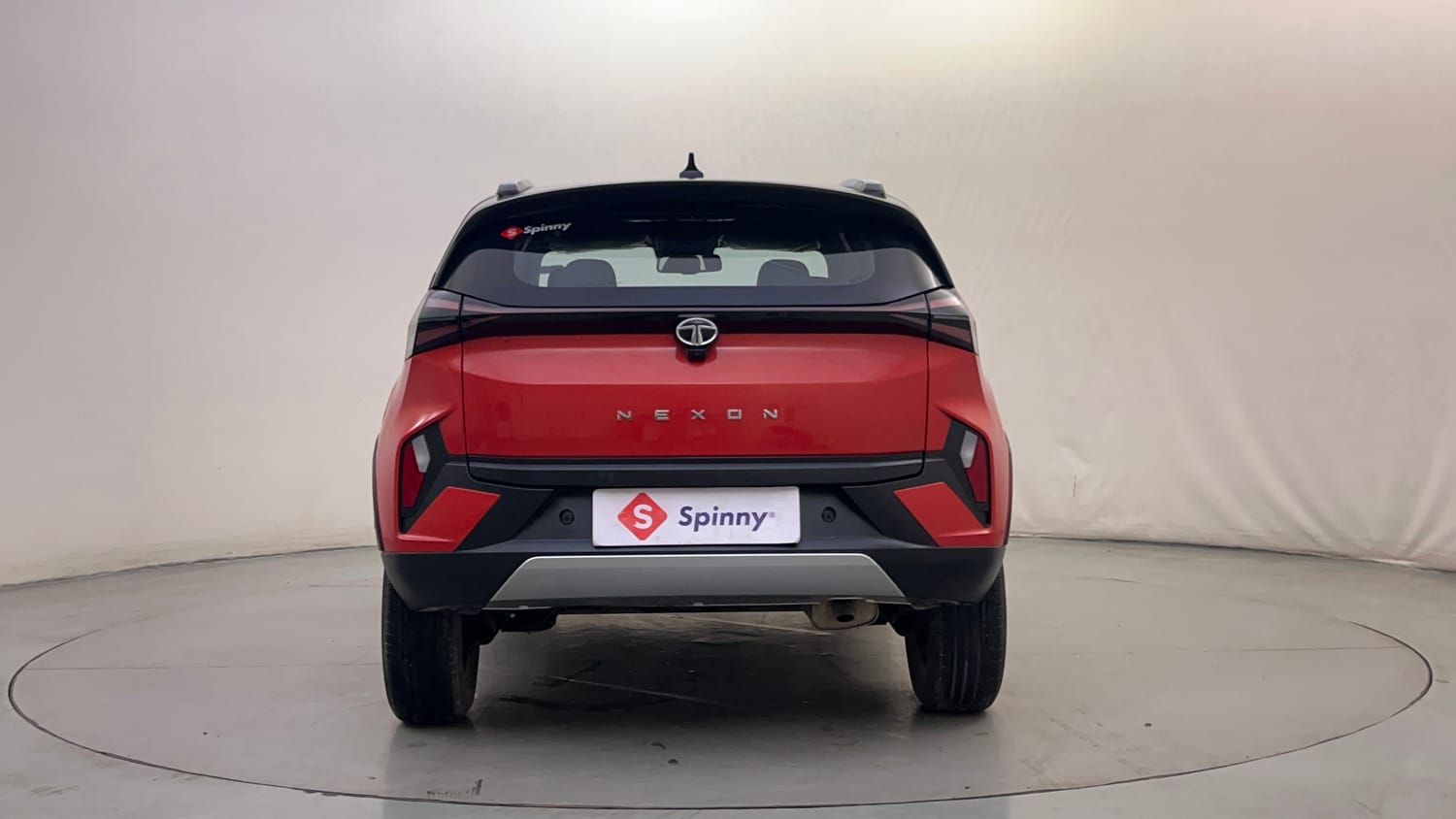 Used 2023 Tata Nexon Fearless Plus S 1.2 Revotron Petrol 7DCA DT Petrol Automatic exterior BACK VIEW