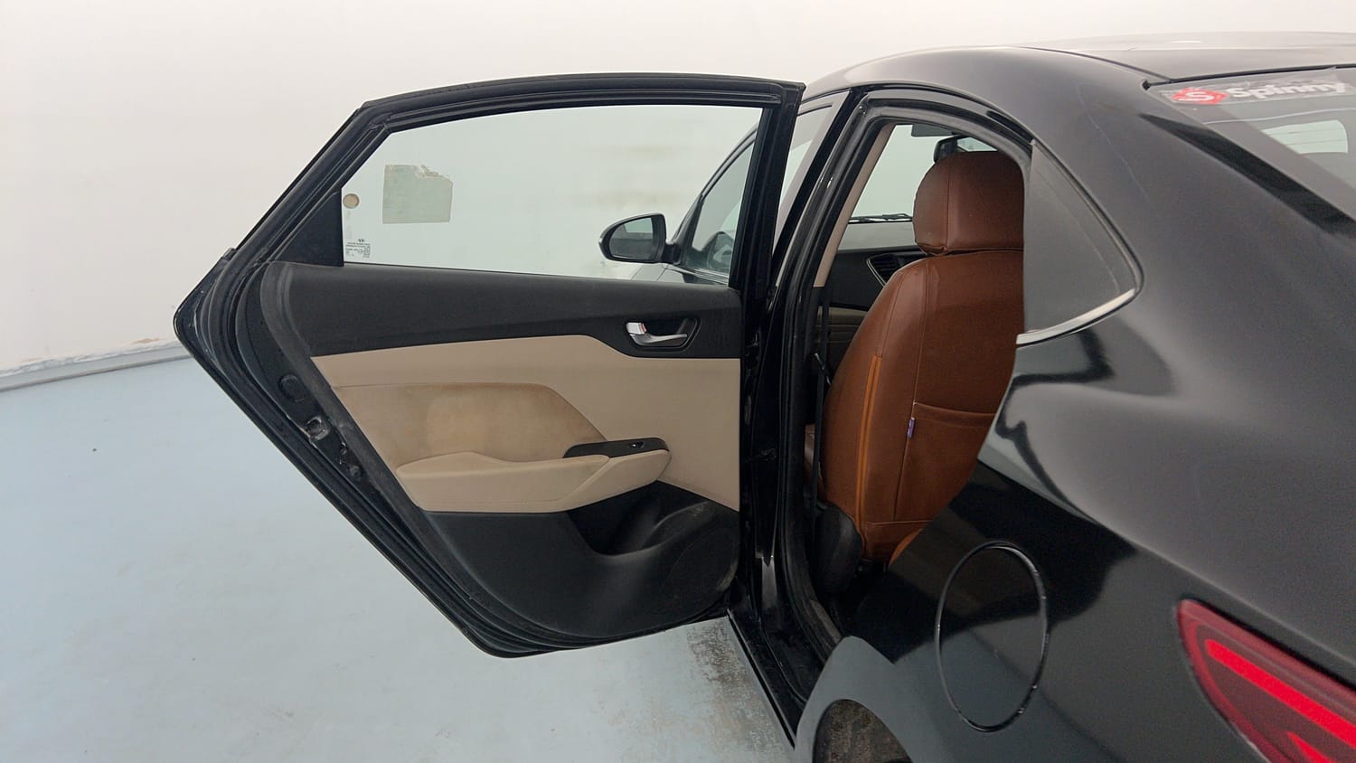 Used 2018 Hyundai Verna SX 1.6 VTVT Petrol Manual interior LEFT REAR DOOR OPEN VIEW