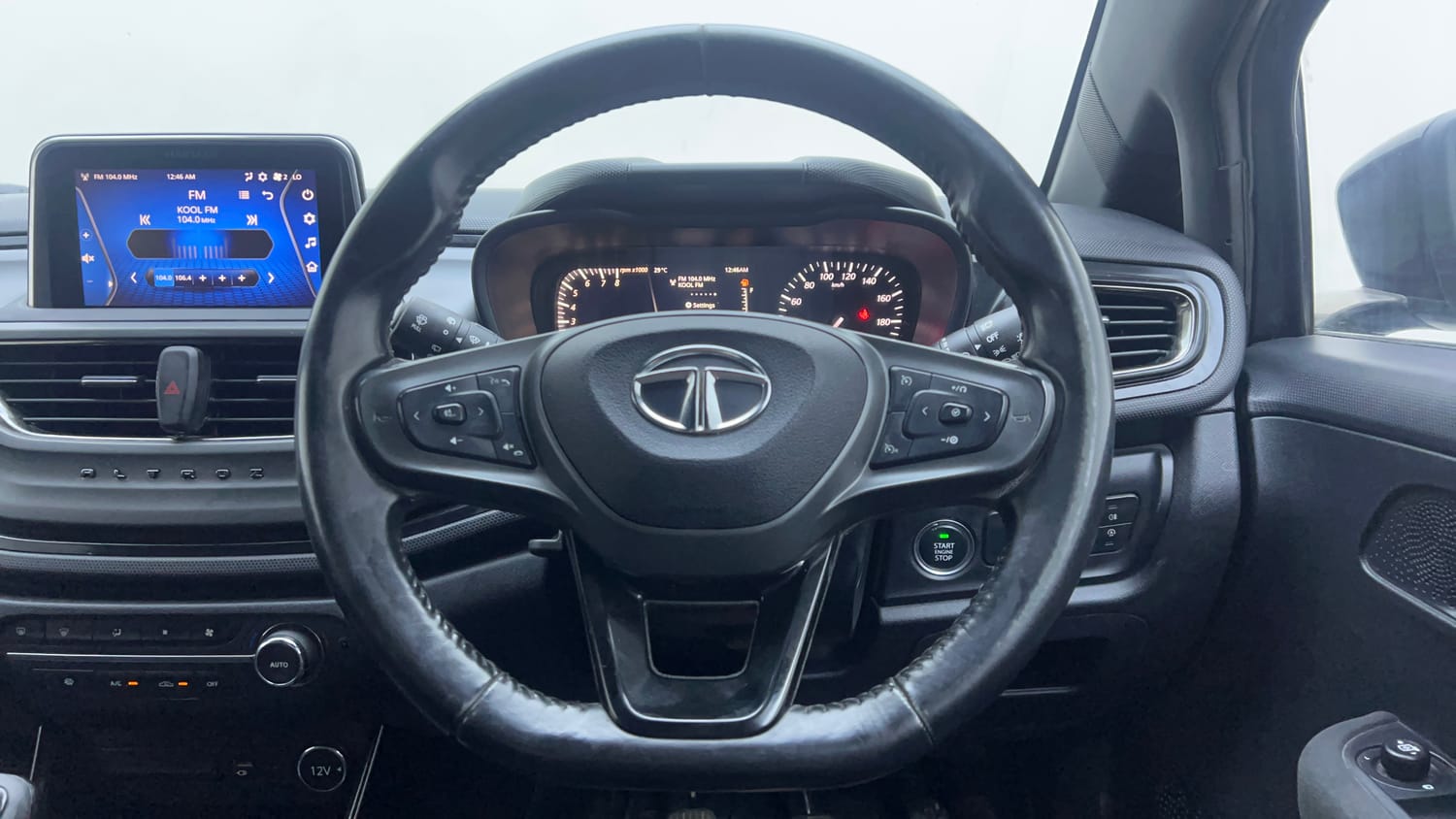 Used 2022 Tata Altroz XZ Plus Petrol Dark Edition Petrol Manual interior STEERING VIEW