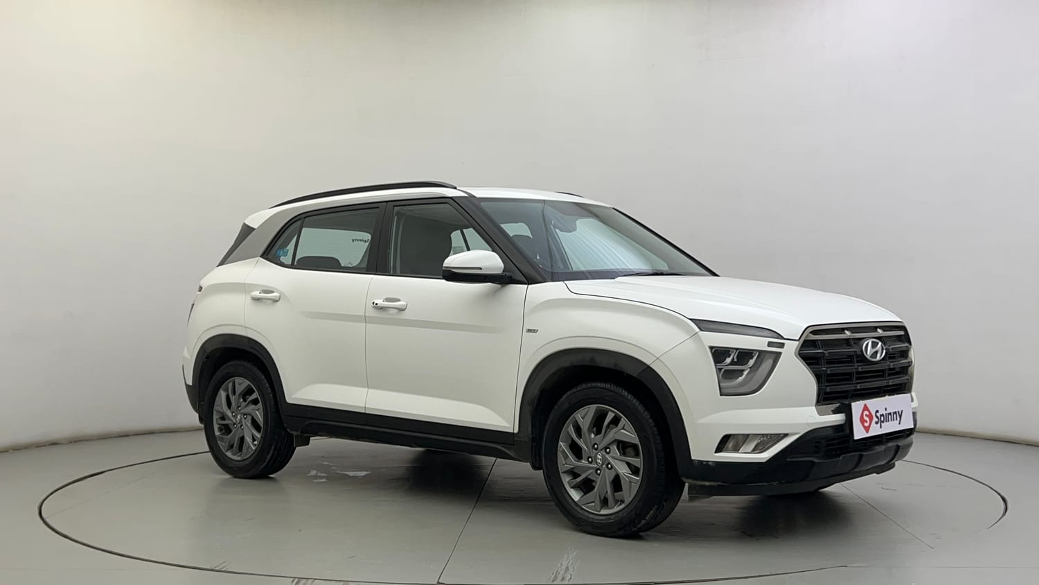 Used 2020 Hyundai Creta SX (O) 1.4 Turbo 7 DCT Petrol Automatic exterior RIGHT FRONT CORNER VIEW