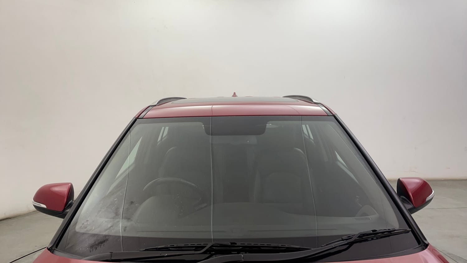 Used 2018 Hyundai Creta SX 1.6 (O) Petrol Petrol Manual exterior FRONT WINDSHIELD VIEW